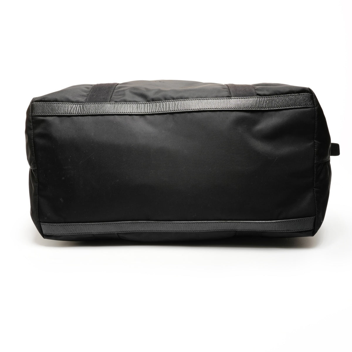 Prada Black Nylon Boston Bag (Pre-Owned)