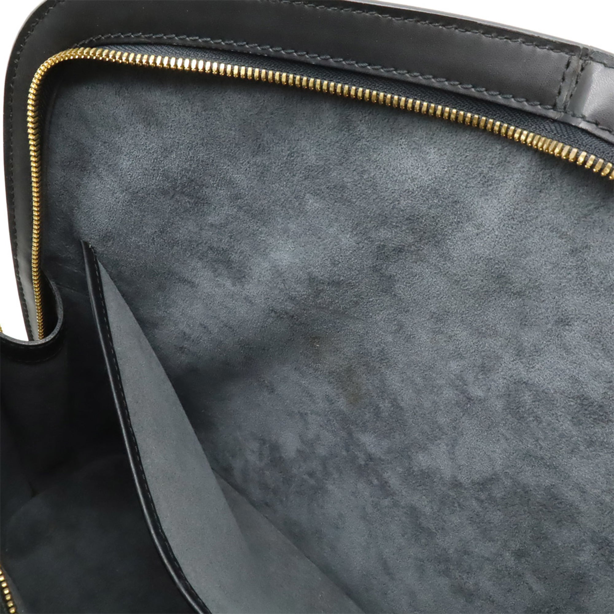 Louis Vuitton Noir Epi Leather Shoulder Bag Tote Bag (Pre-Owned)