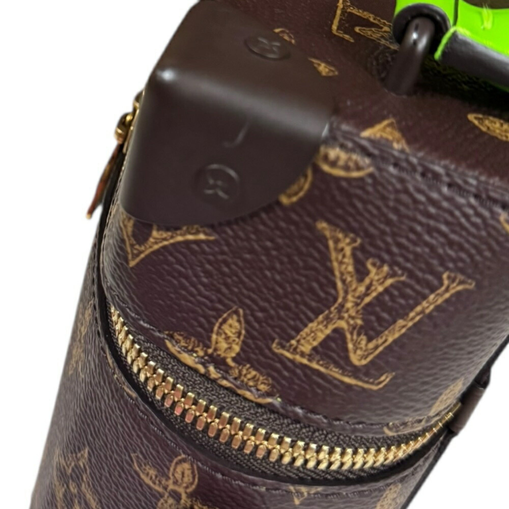 Louis Vuitton Monogram Brown Green Monogram Shoulder Bag (Pre-Owned)