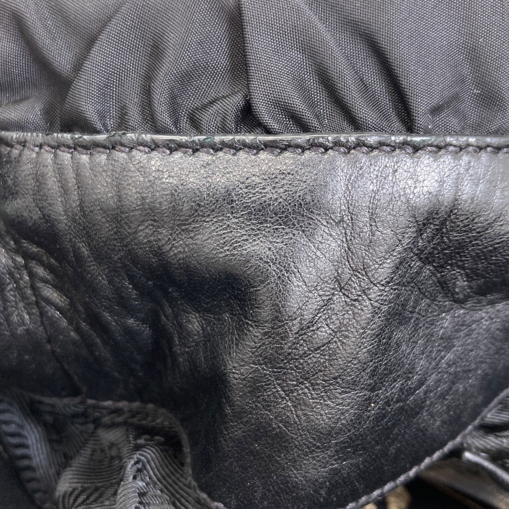 Prada Black Nylon Tote Bag (Pre-Owned)