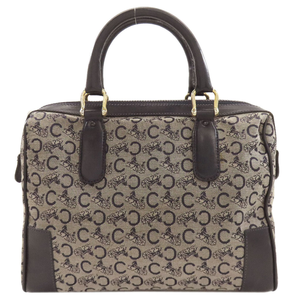 Celine Navy Canvas Handbag (Pre-Owned)