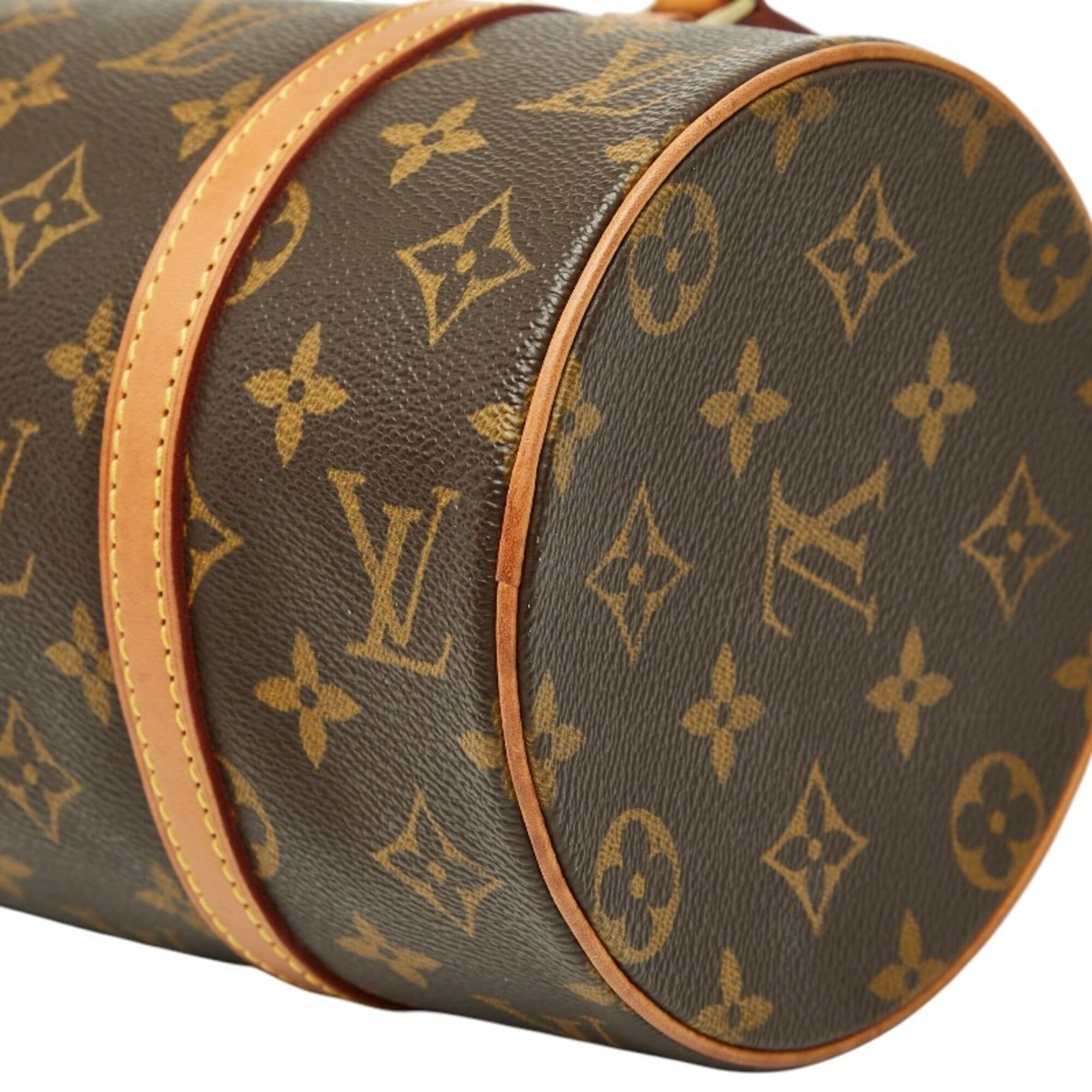Louis Vuitton Monogram Brown Pvc Leather Handbag (Pre-Owned)