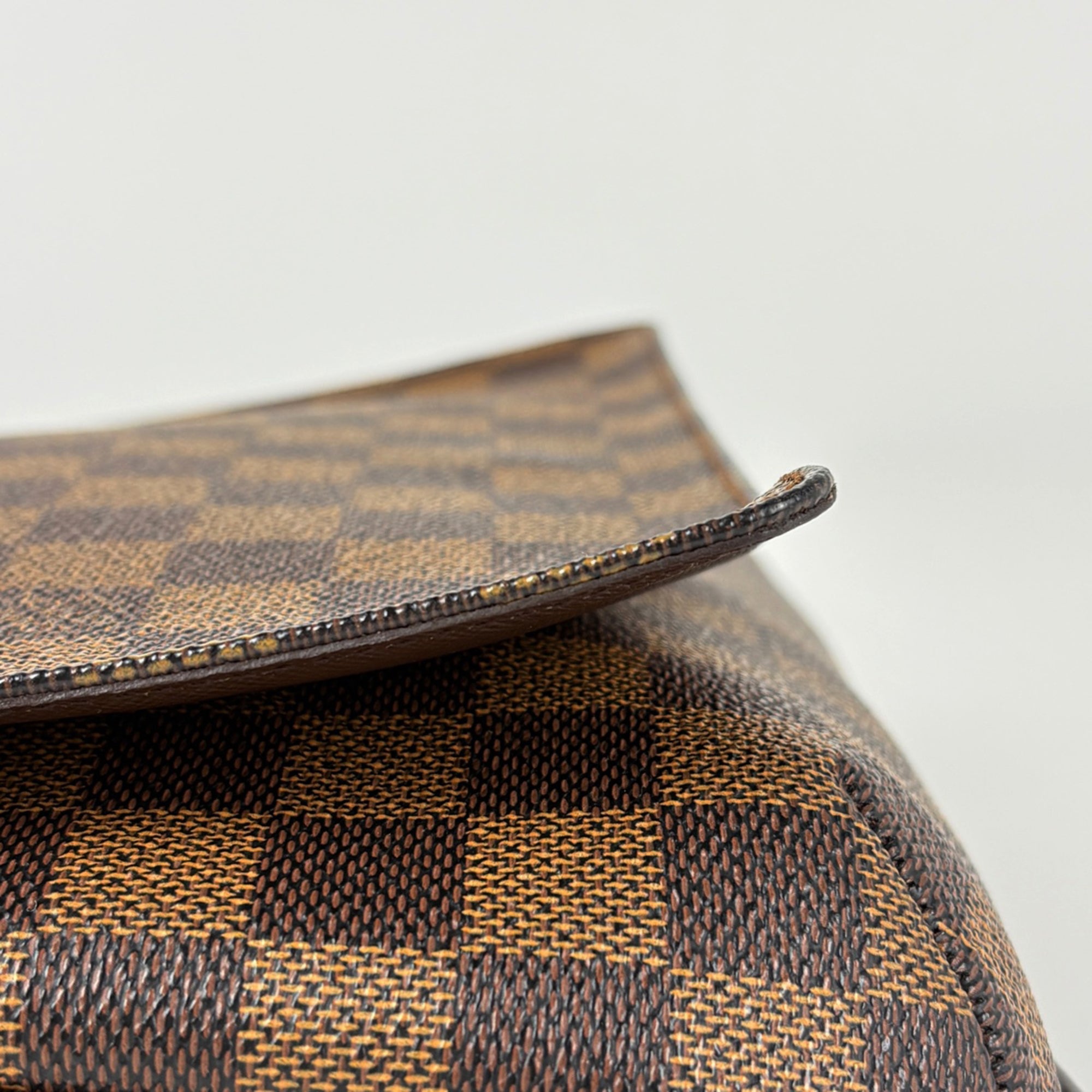 Louis Vuitton Damier Brown Damier Canvas Shoulder Bag (Pre-Owned)
