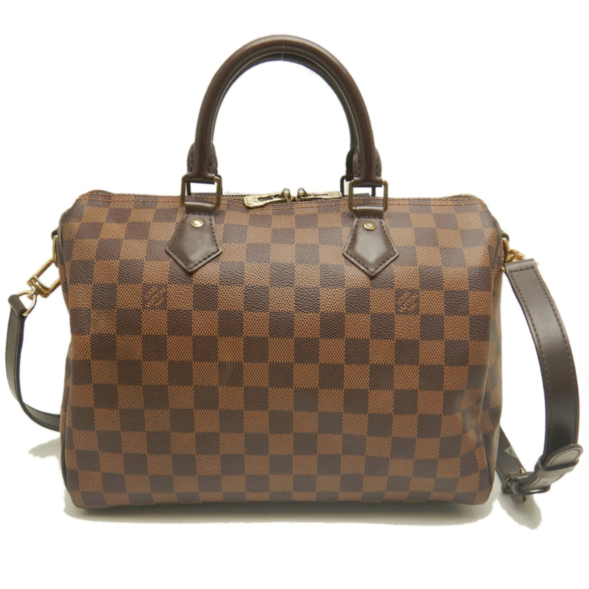 Louis Vuitton Ebene Damier Canvas Handbag (Pre-Owned)