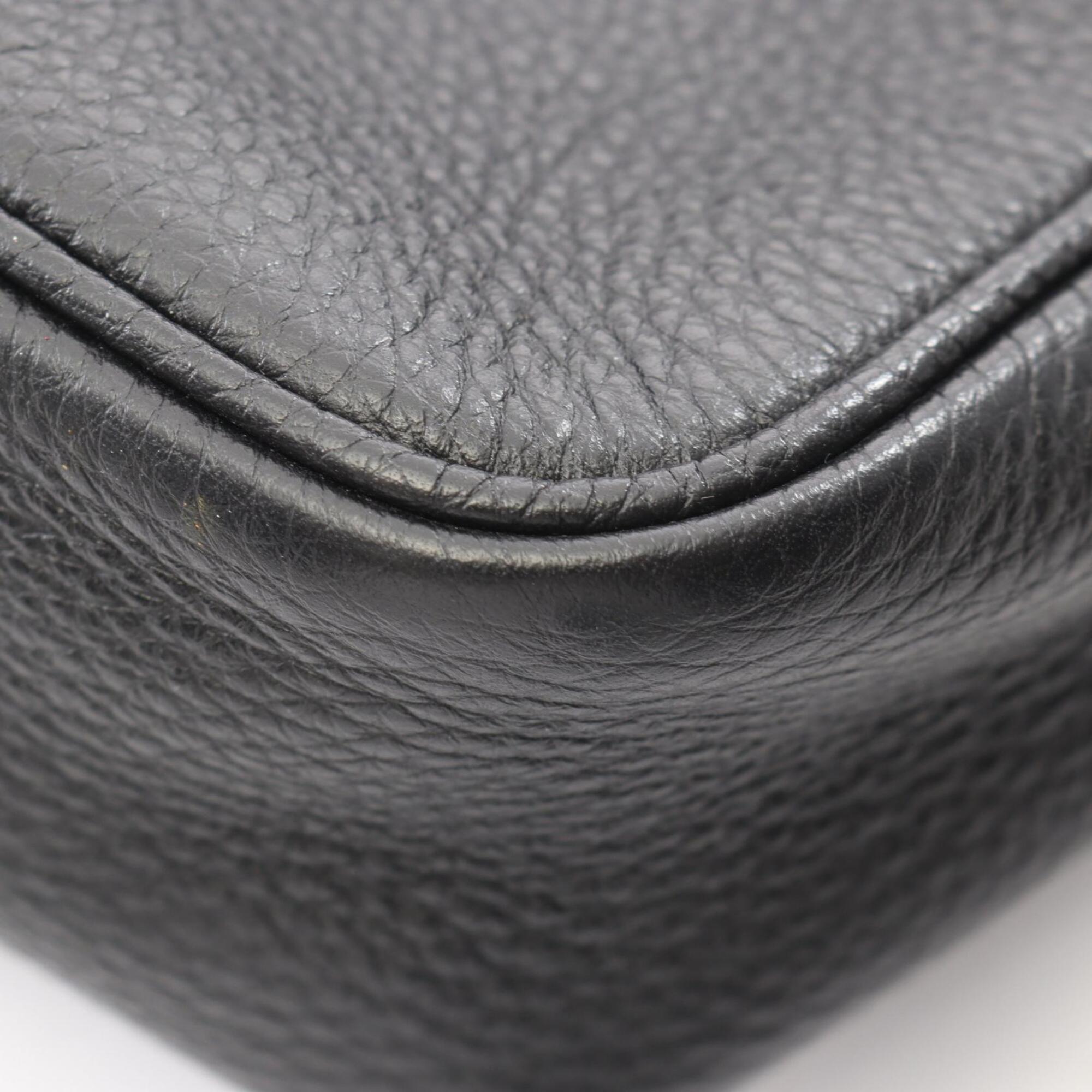 Prada Black Leather Shoulder Bag (Pre-Owned)