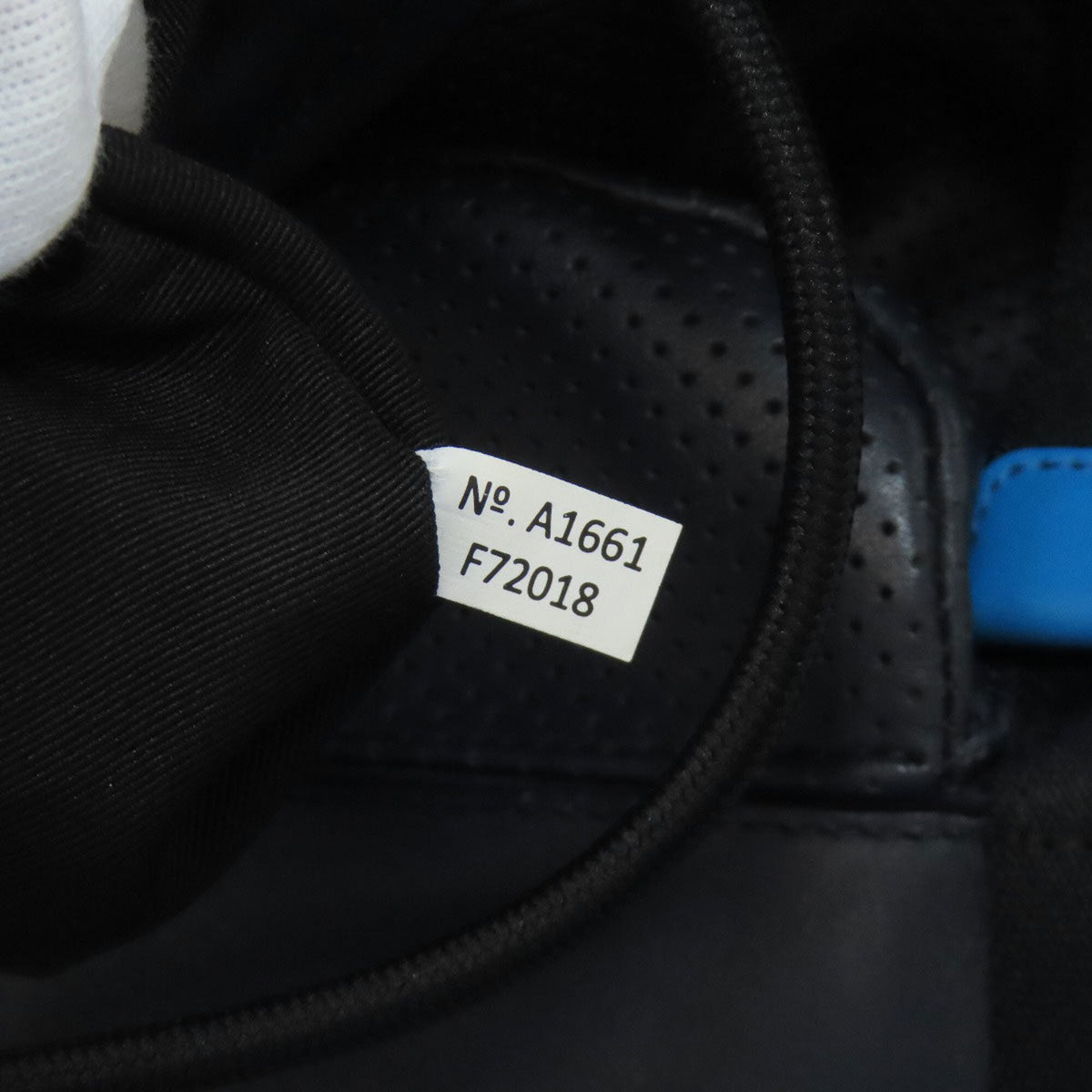 Coach Blue Navy Leather Backpack (Pre-Owned)