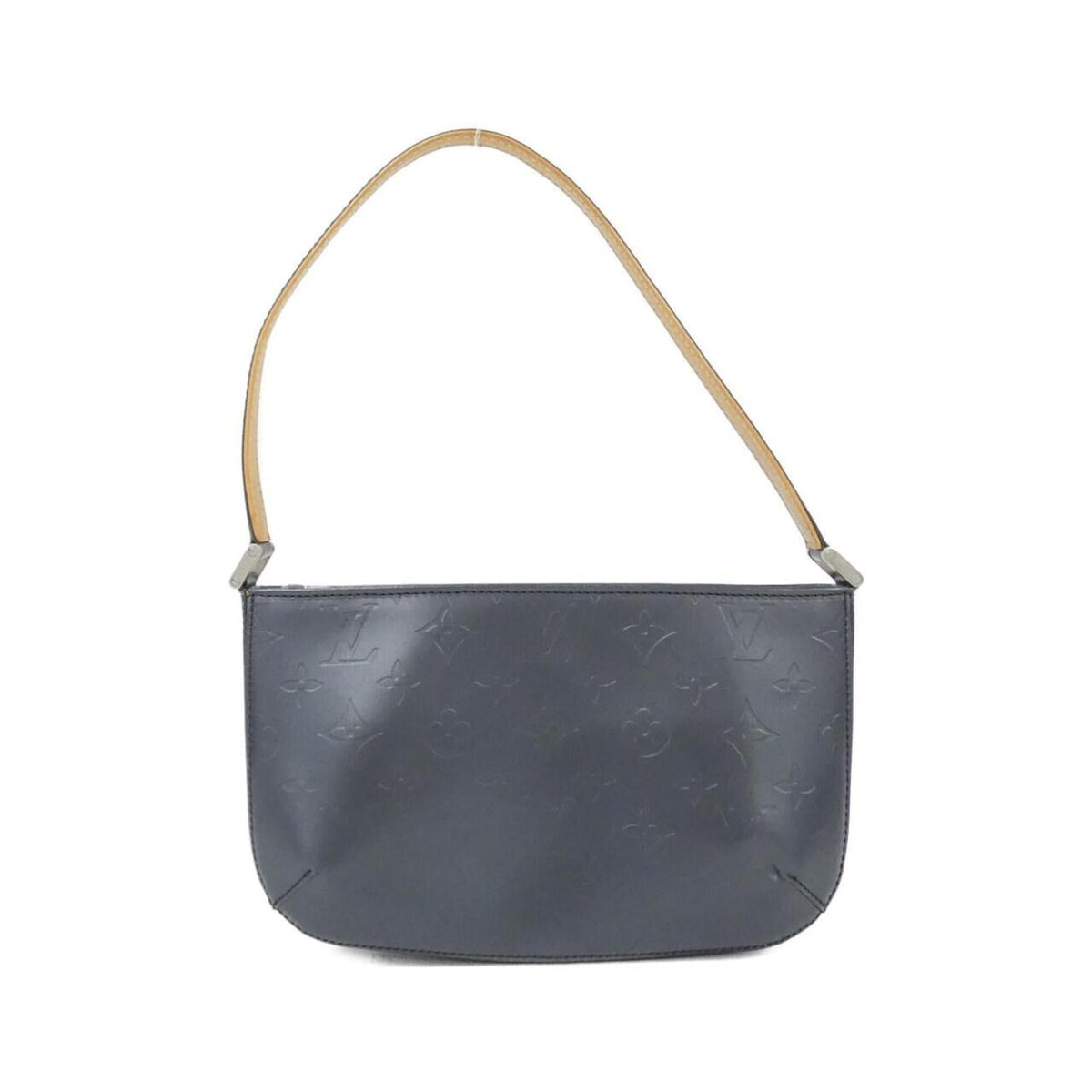 Louis Vuitton Blue Leather Shoulder Bag (Pre-Owned)