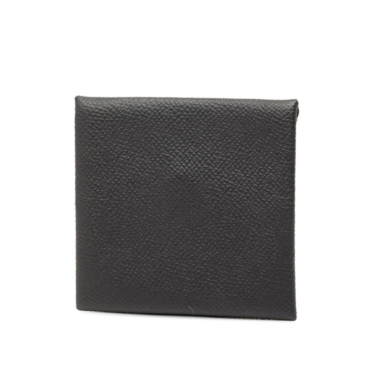 Hermes Bastia Black Epsom Leather Coin Purse/Coin Case (Pre-Owned)