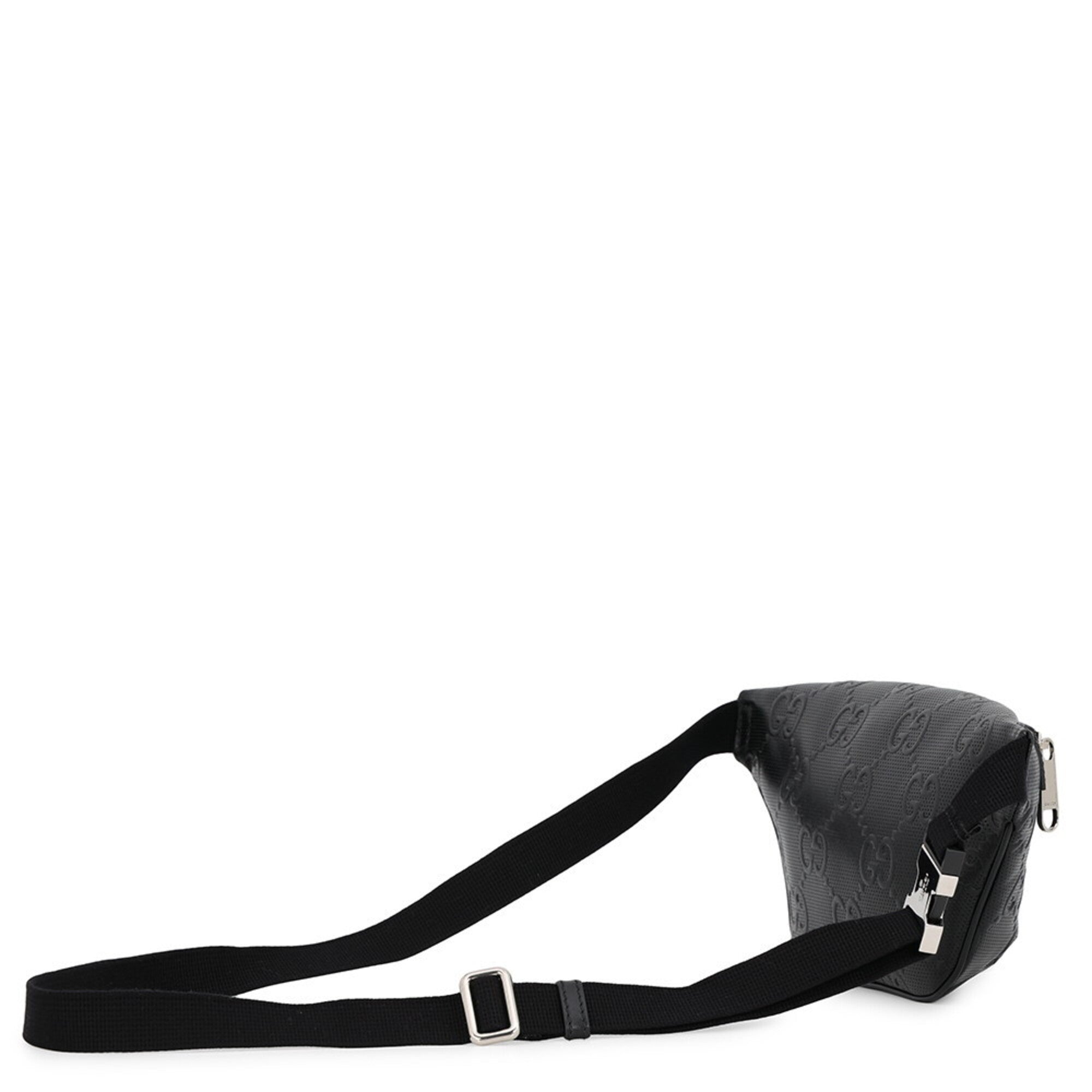 Gucci Black Leather Sling Bag (Pre-Owned)