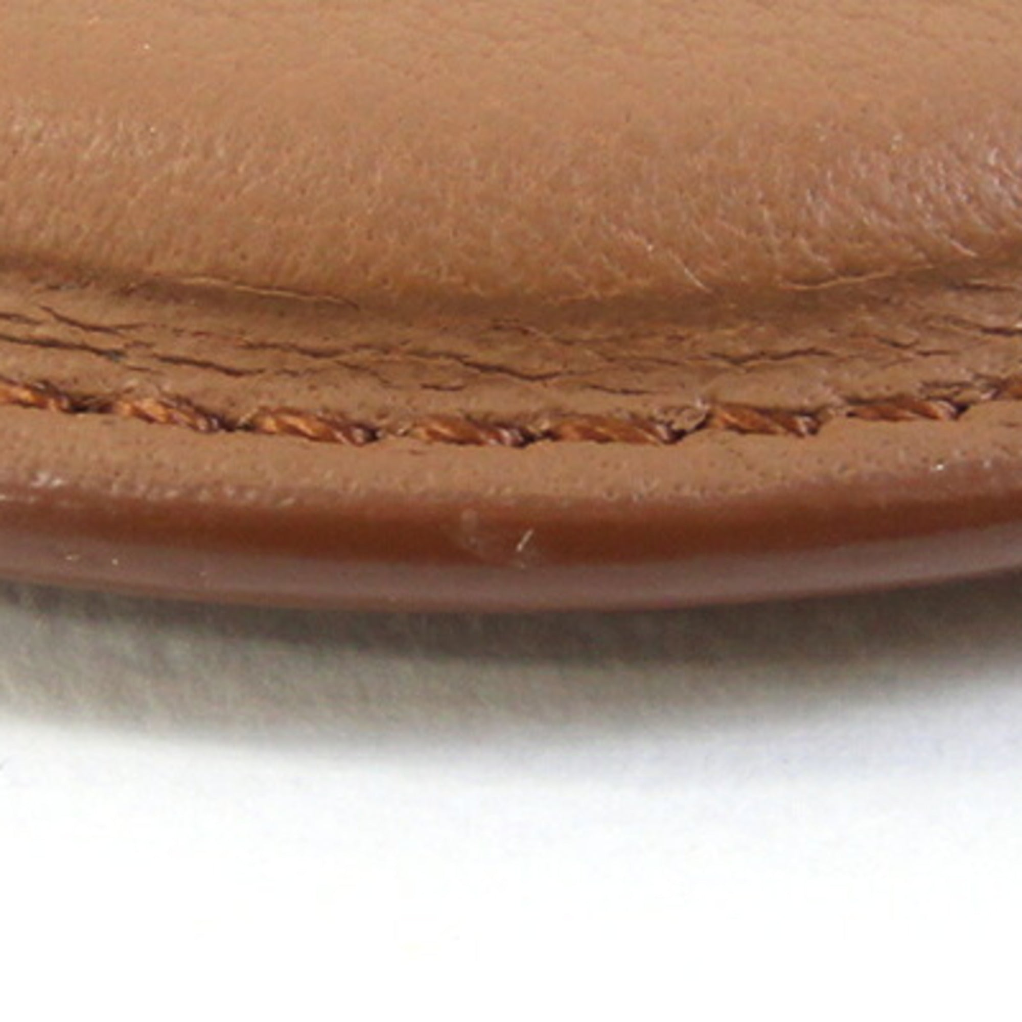 Loewe Brown Leather Coin Purse/Coin Case (Pre-Owned)