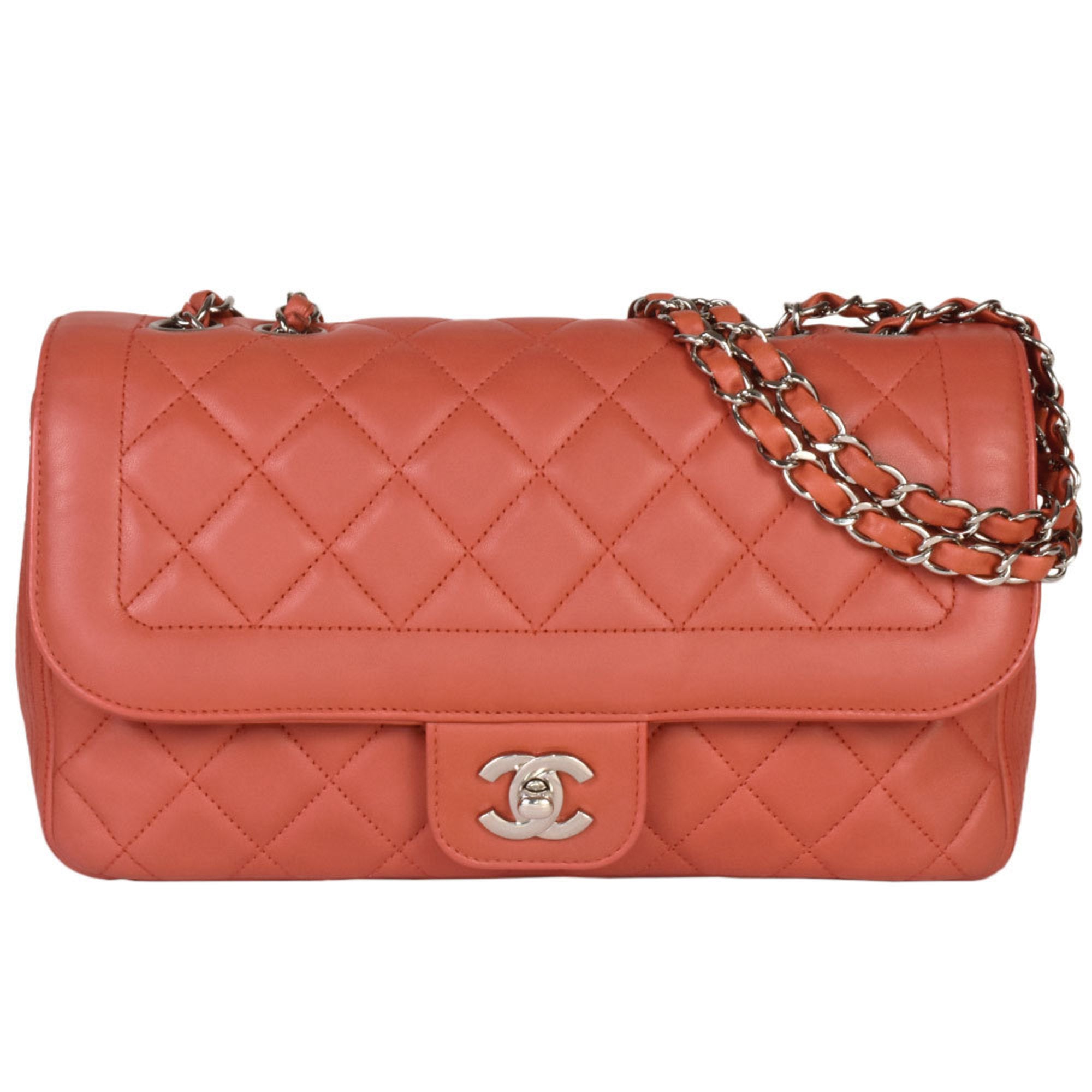 Chanel Pink Suede Shoulder Bag (Pre-Owned)