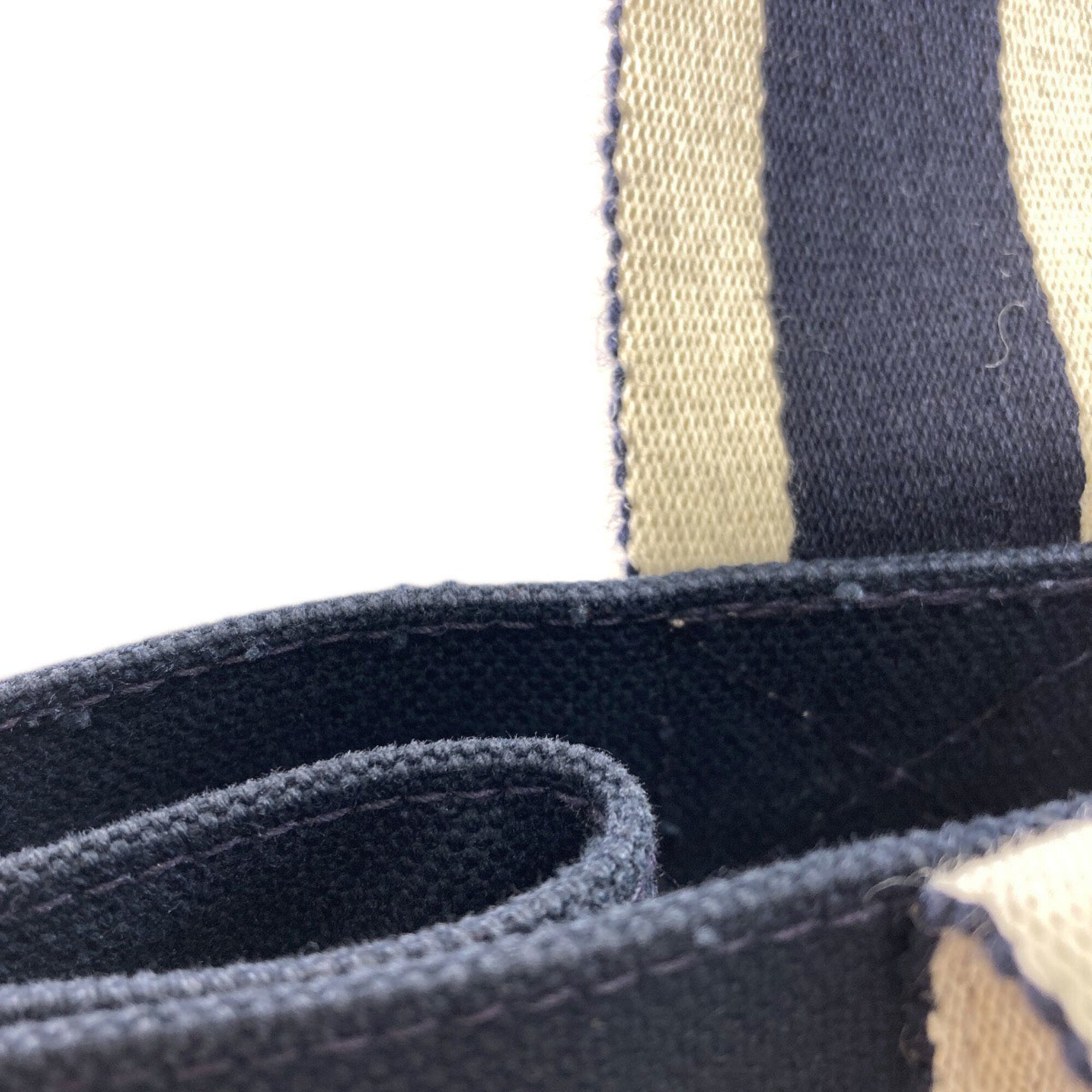 Hermes Bora Bora Navy Canvas Tote Bag (Pre-Owned)