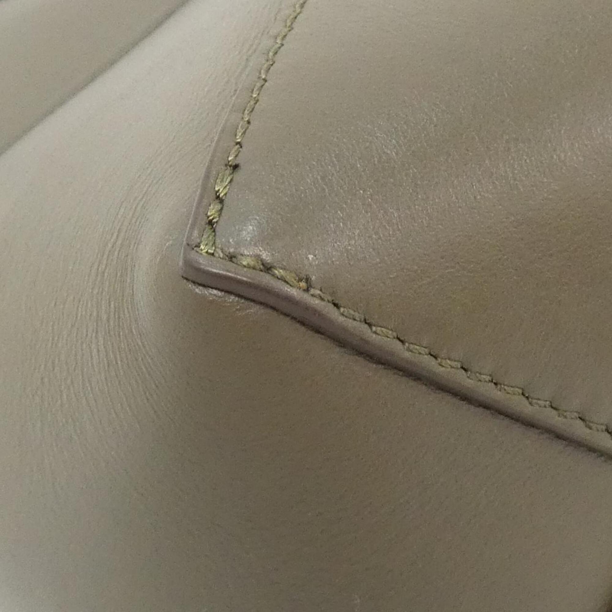 Loewe Puzzle Dark Khaki Leather Handbag (Pre-Owned)