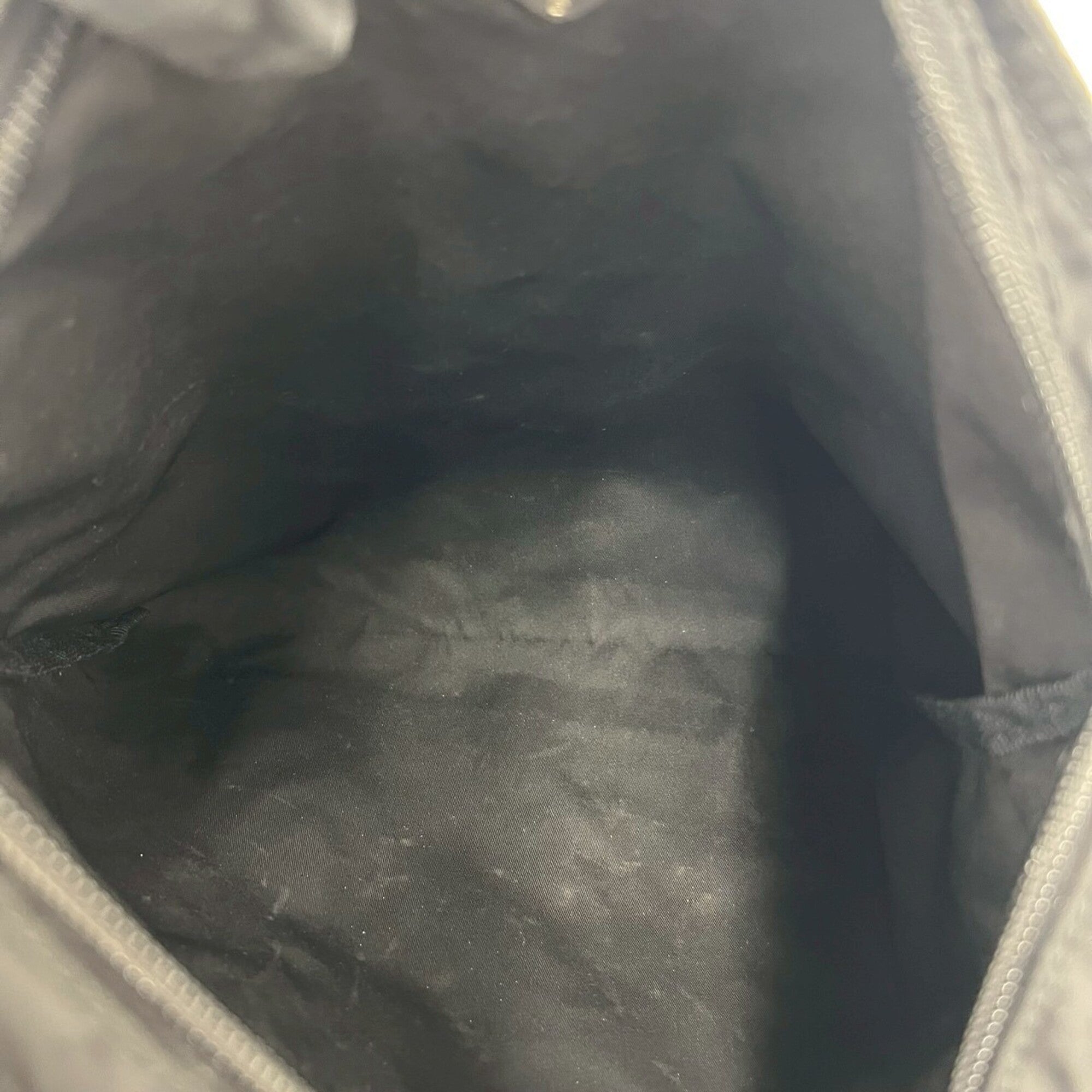 Prada Black Nylon Pochette Shoulder Bag (Pre-Owned)