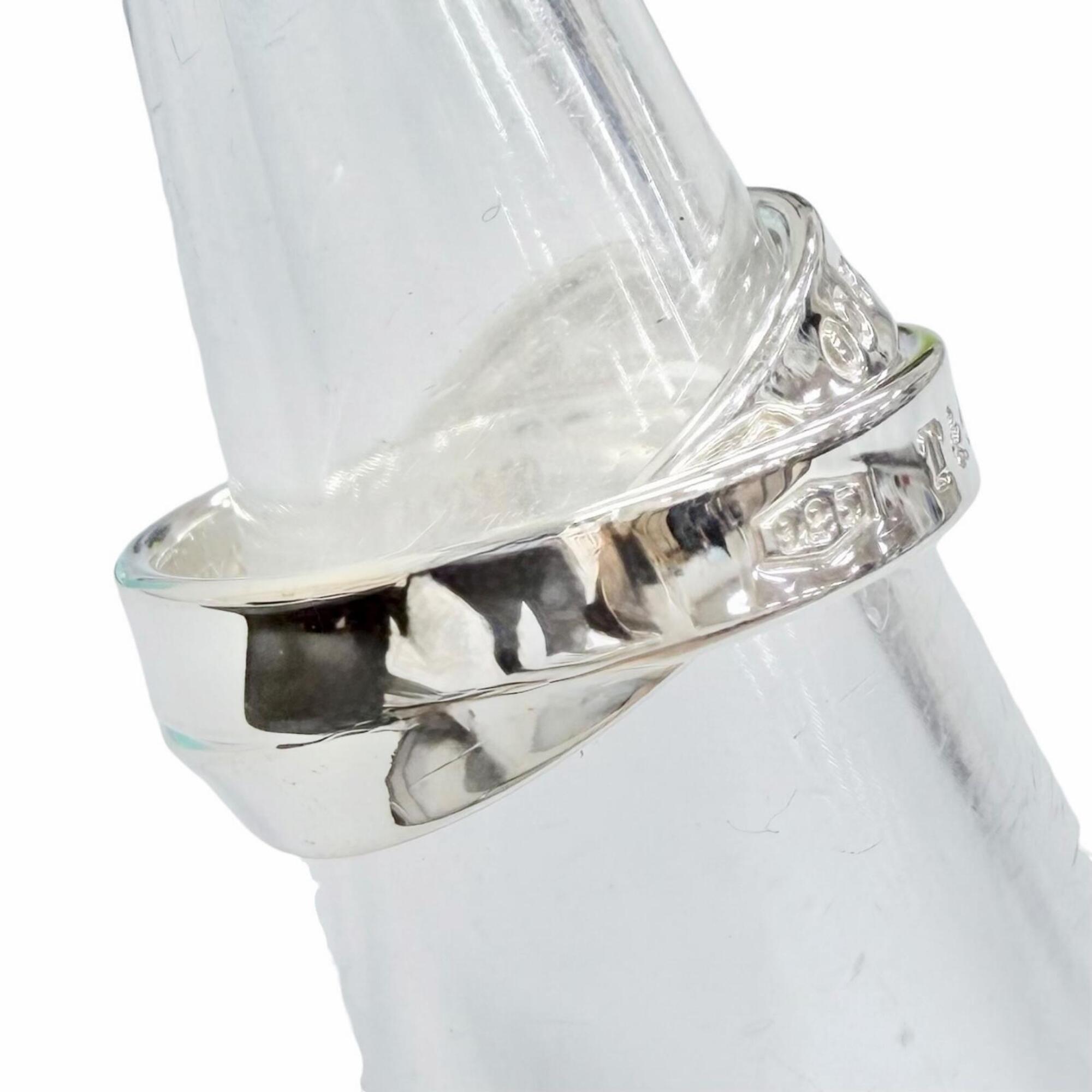 Tiffany Silver Silver 925 Band Ring (Pre-Owned)