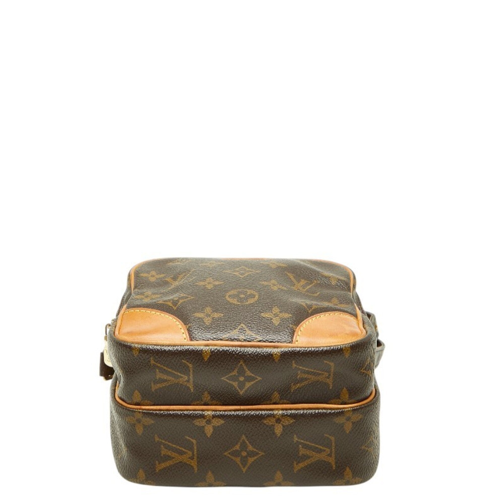 Louis Vuitton Brown Pvc Leather Shoulder Bag (Pre-Owned)