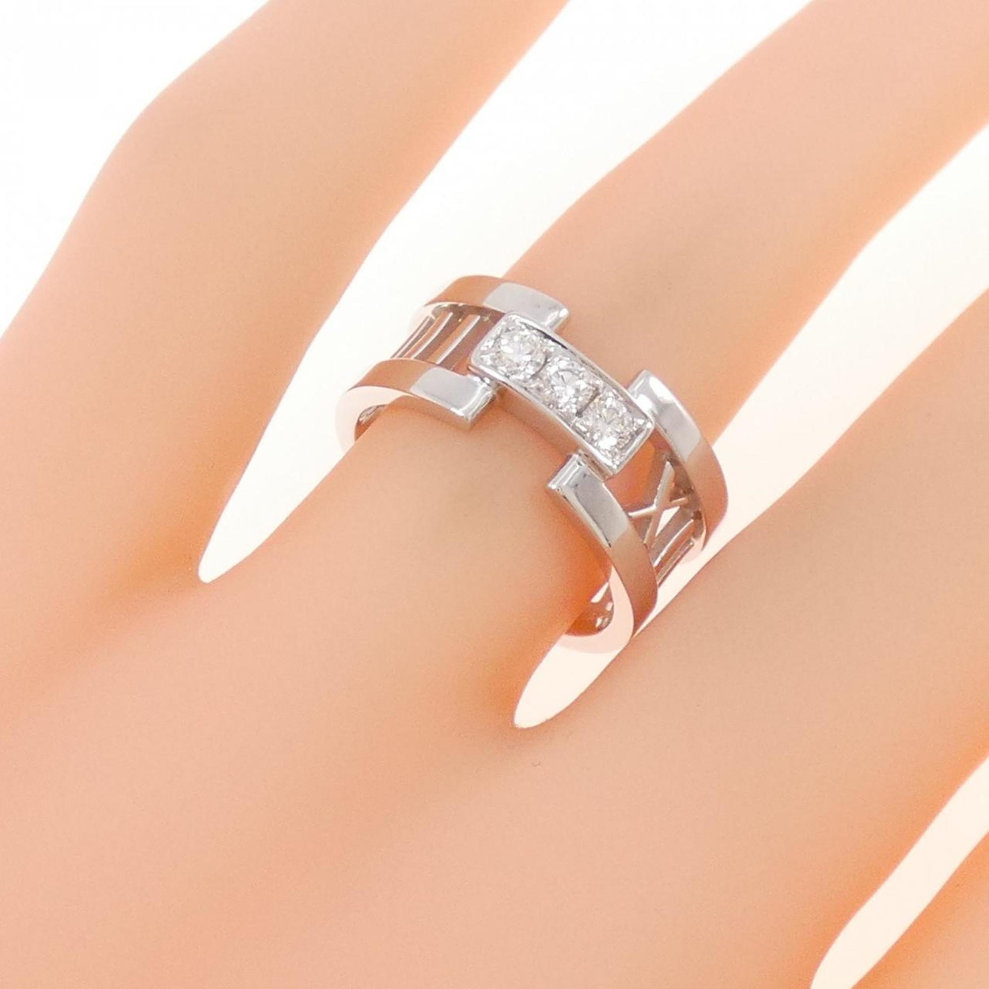Tiffany White Gold (18K) Band Ring (Pre-Owned)
