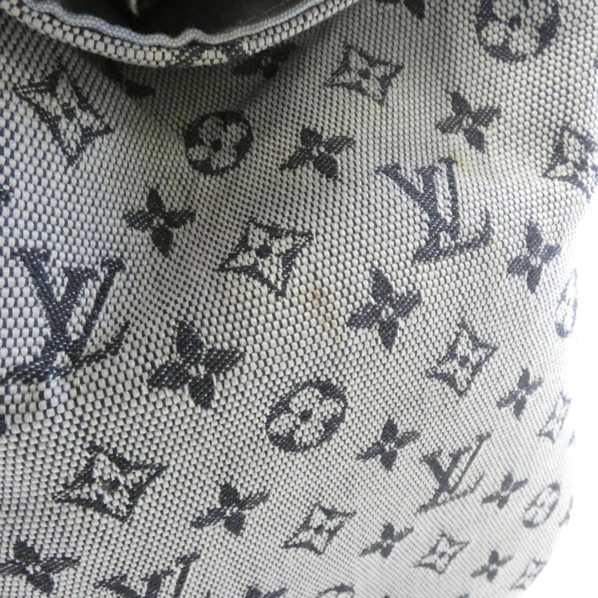 Louis Vuitton Blue Canvas Handbag (Pre-Owned)