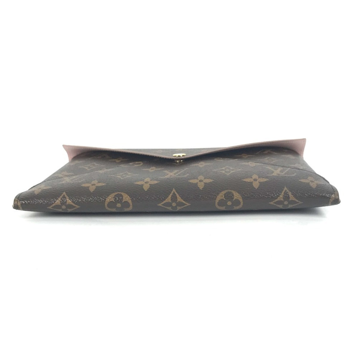 Louis Vuitton Brown Monogram Canvas Clutch Bag Pochette Pouch (Pre-Owned)