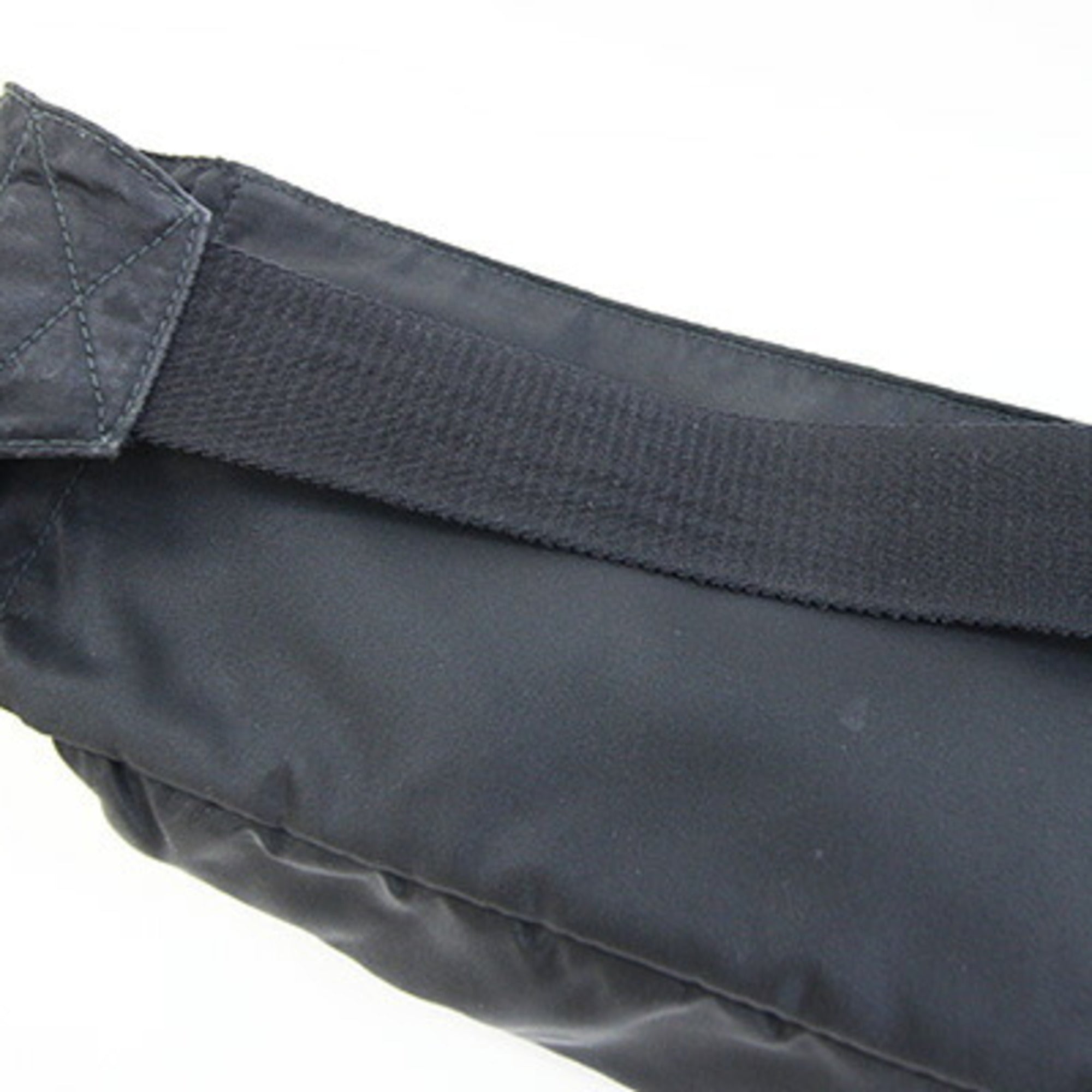 Prada Black White Nylon Sling Bag (Pre-Owned)