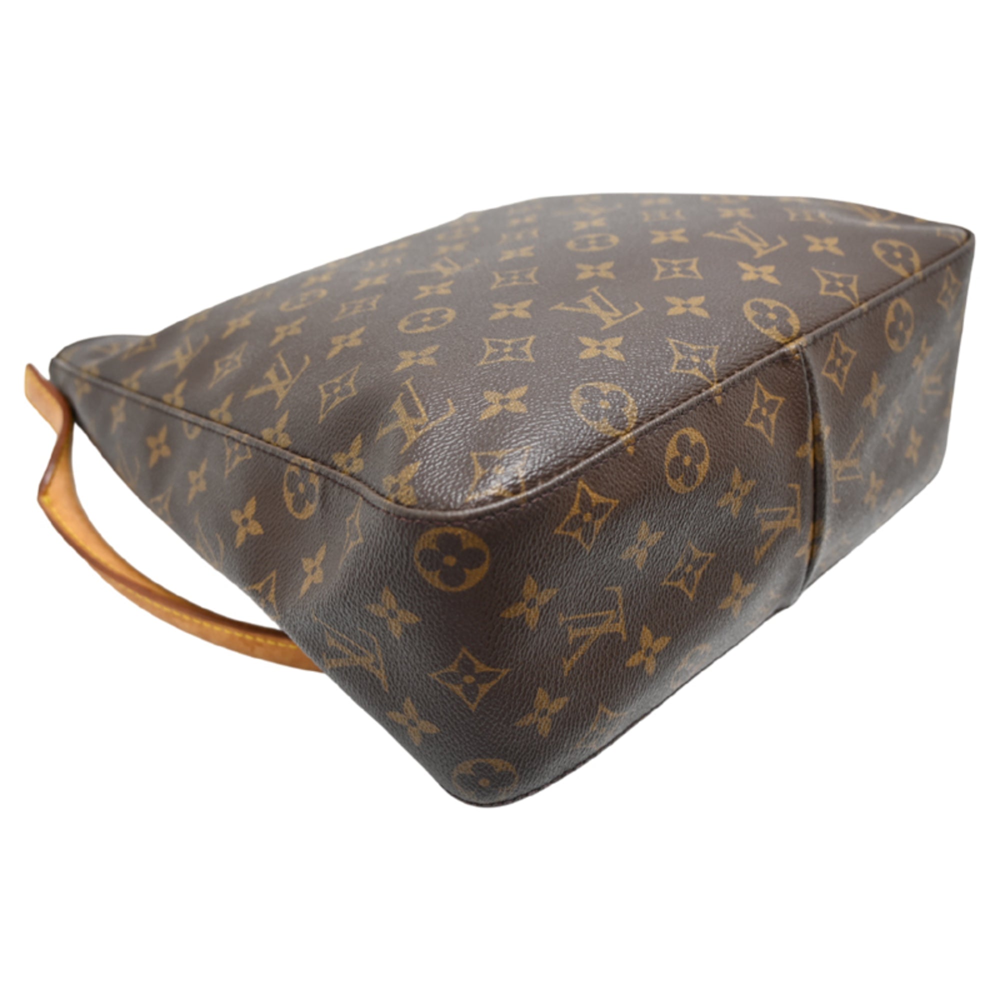 Louis Vuitton Brown Monogram Shoulder Bag (Pre-Owned)