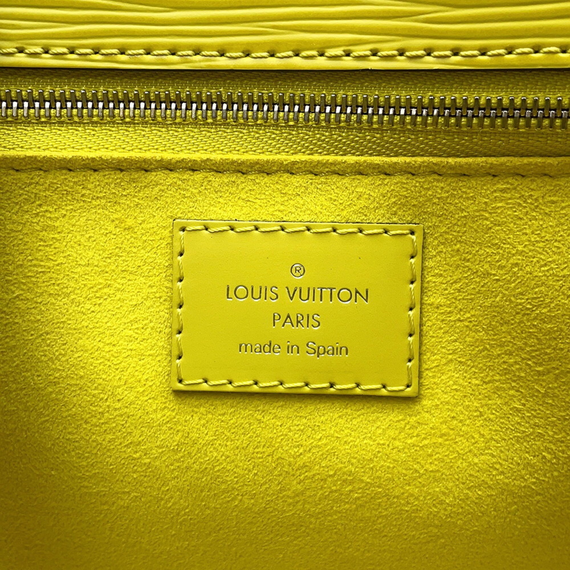 Louis Vuitton Epi Pistache Epi Leather Handbag (Pre-Owned)