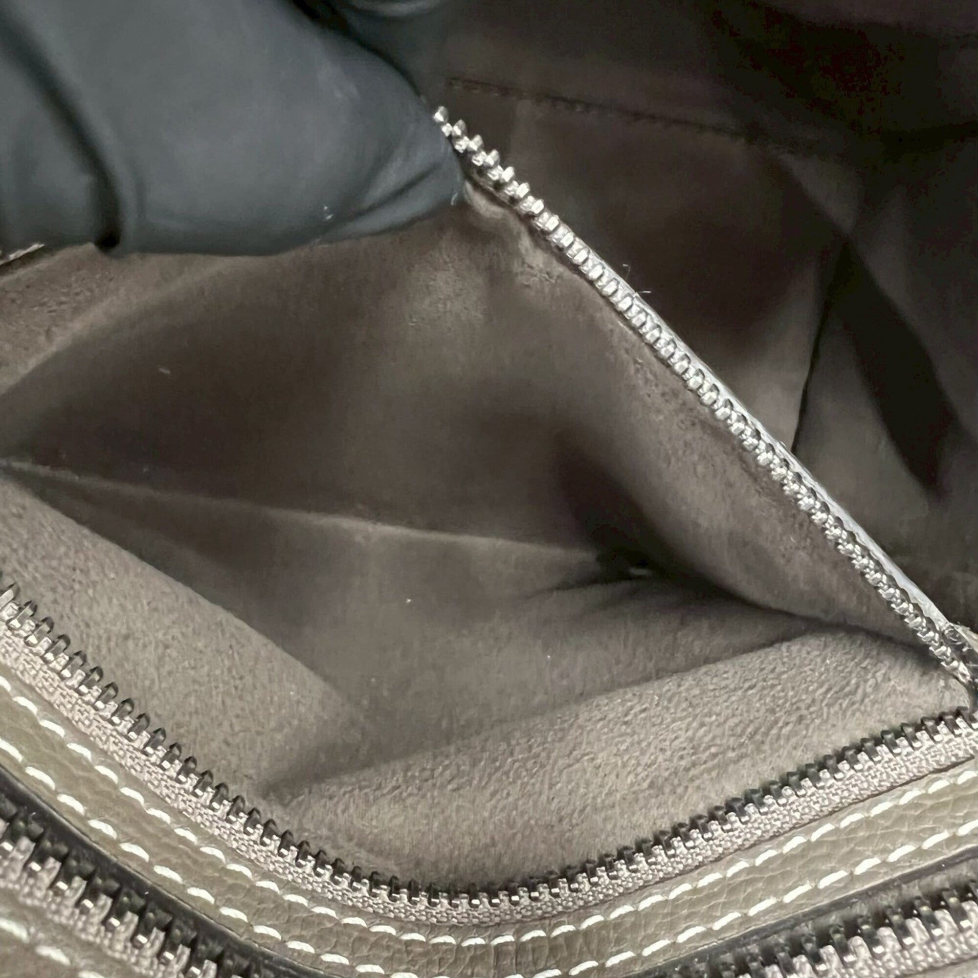 Celine Beige Leather Handbag Tote Bag (Pre-Owned)