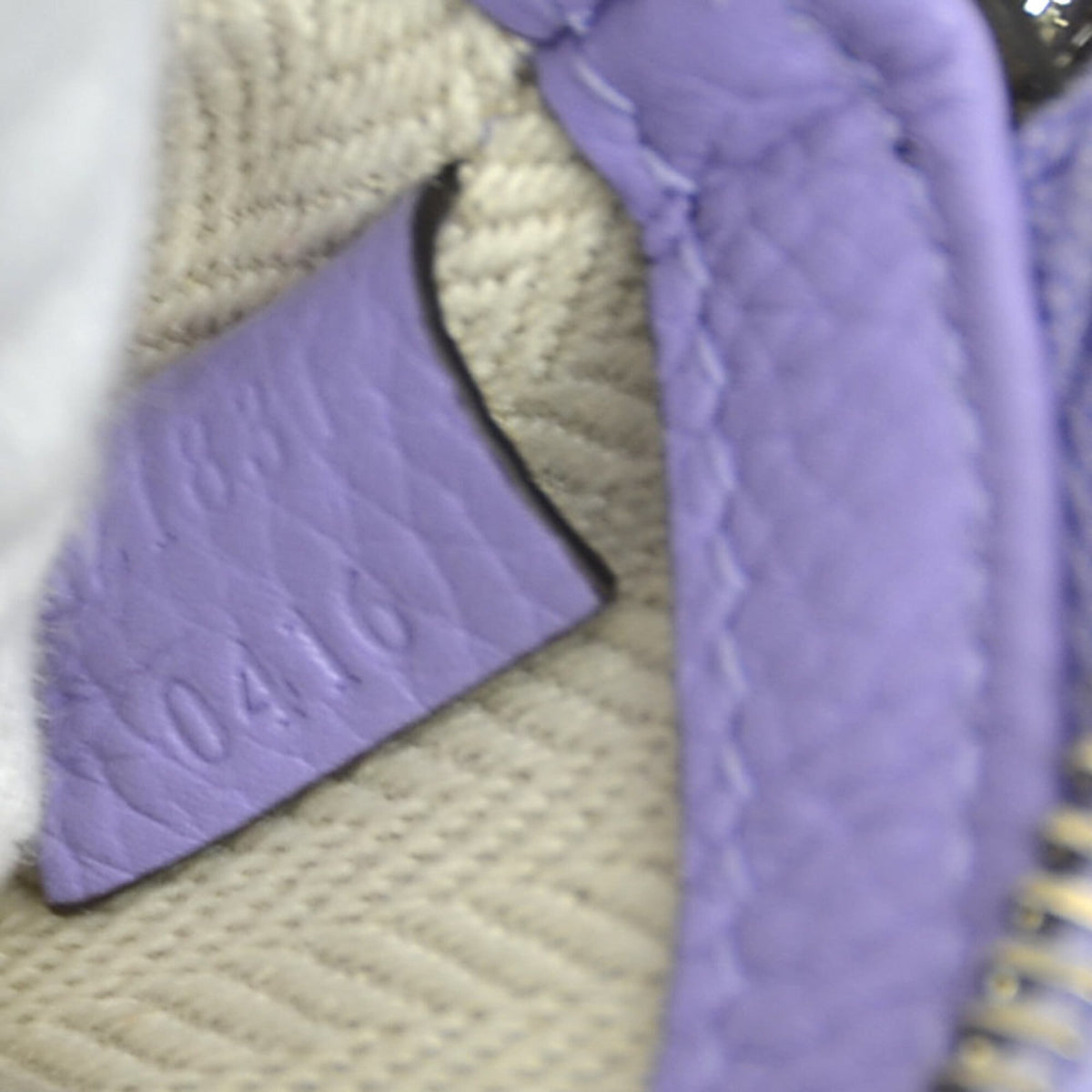 Gucci Purple Leather Shoulder Bag (Pre-Owned)