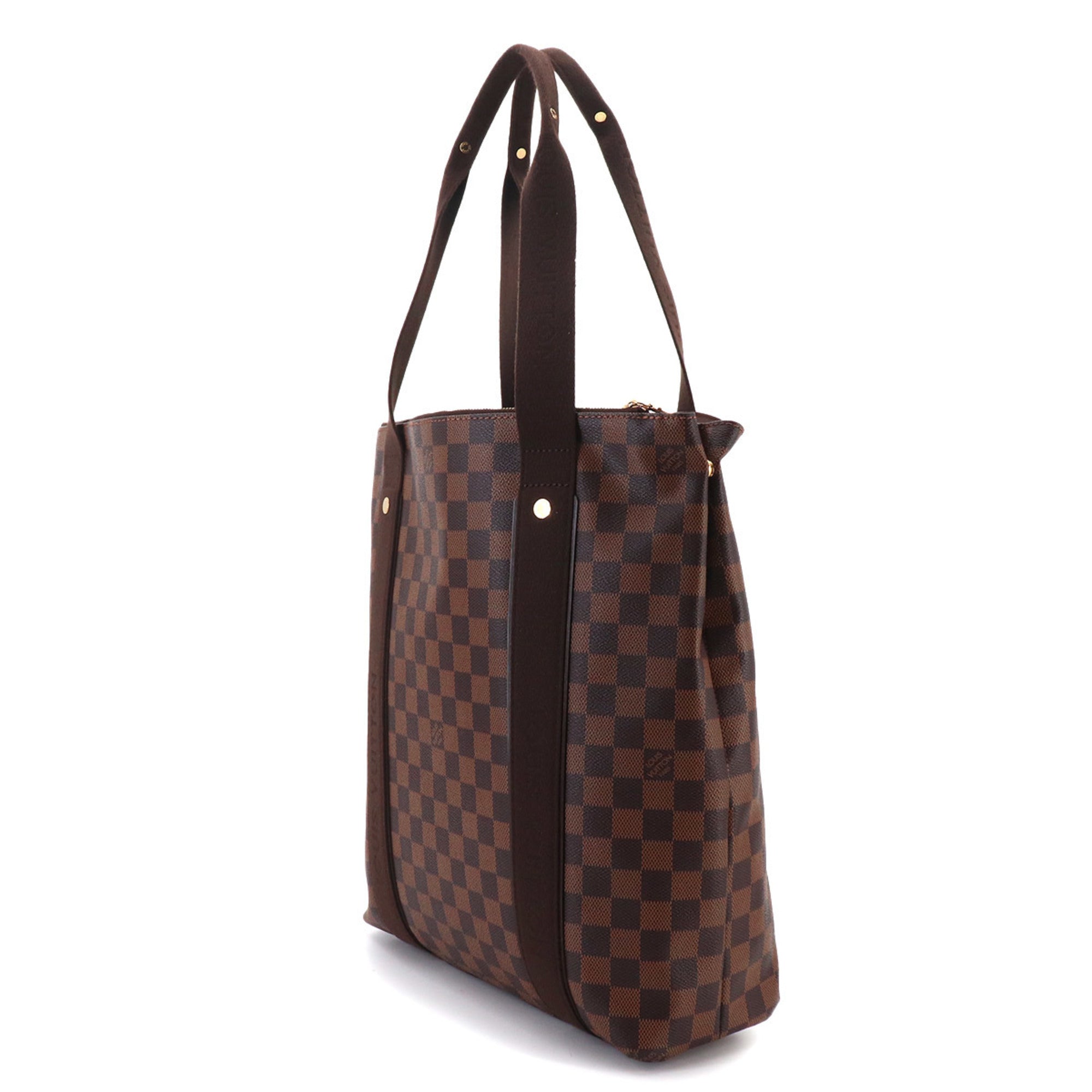 Louis Vuitton Ebene Damier Canvas Handbag Tote Bag (Pre-Owned)