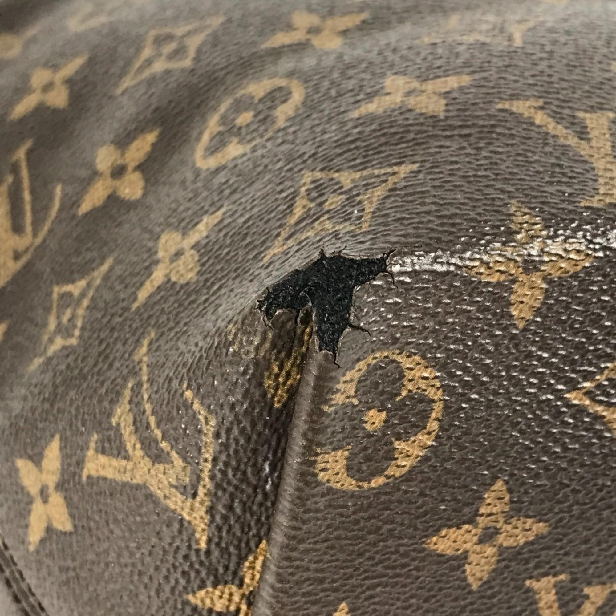 Louis Vuitton Brown Monogram Monogram Shoulder Bag Tote Bag (Pre-Owned)