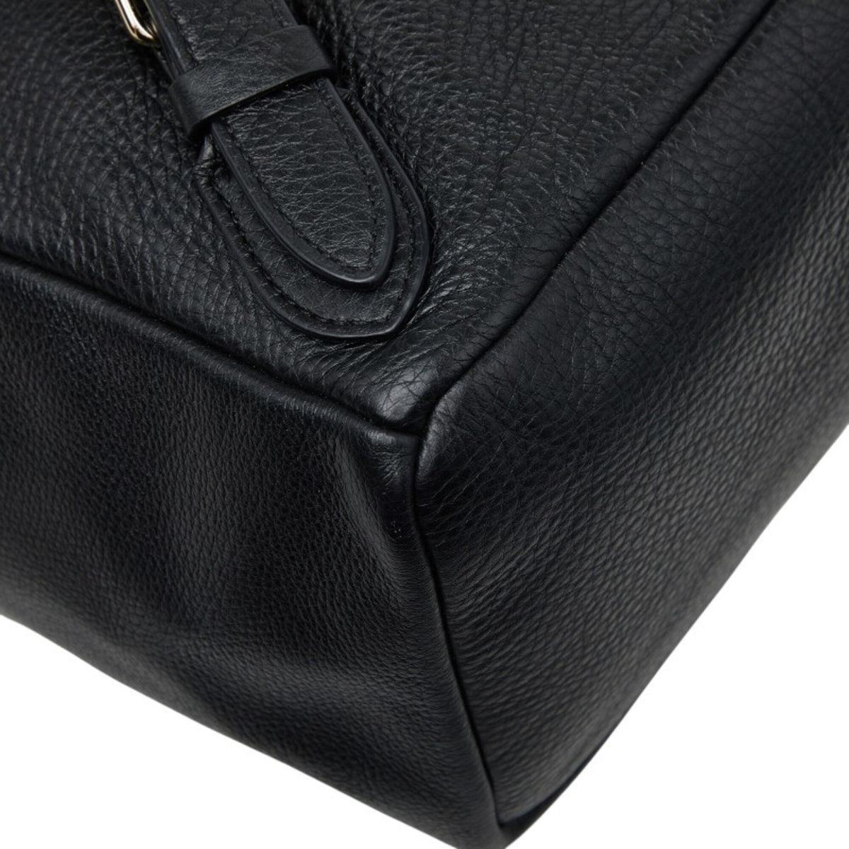 Coach Black Leather Backpack (Pre-Owned)