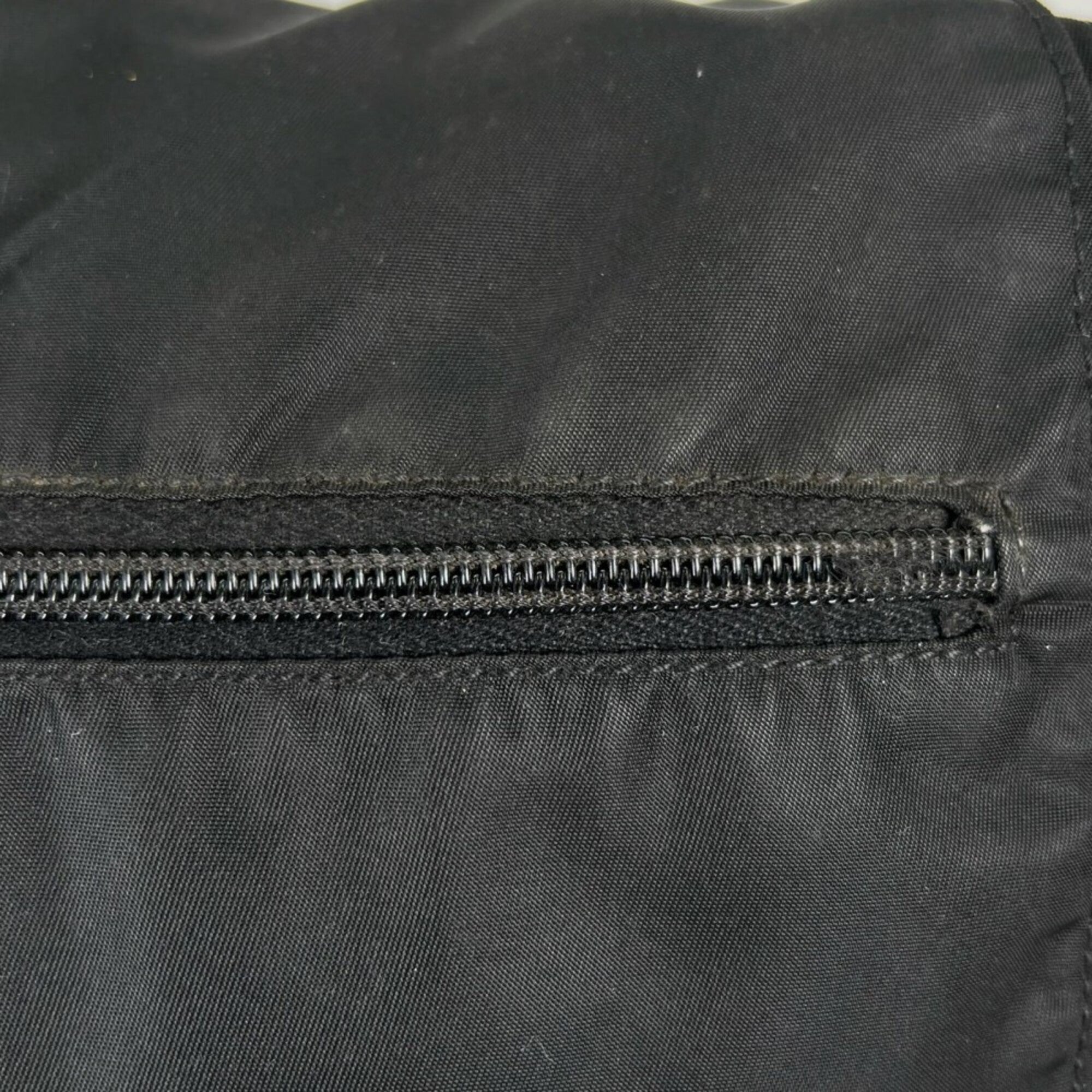 Prada Black Nylon Shoulder Bag (Pre-Owned)