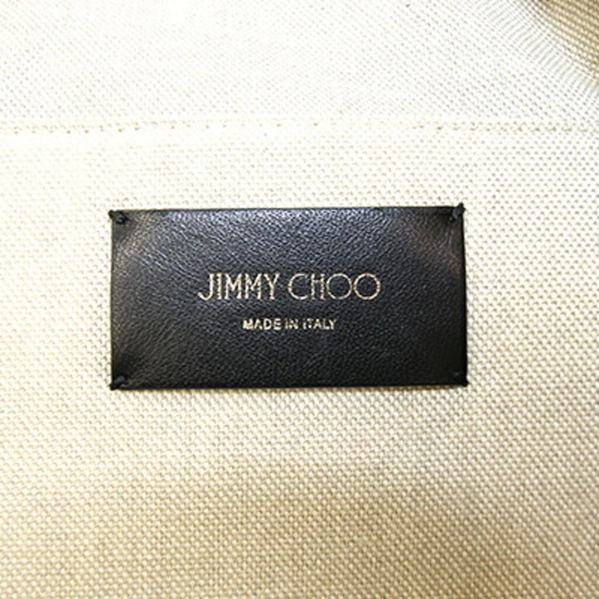 Jimmy Choo Black Leather Backpack (Pre-Owned)