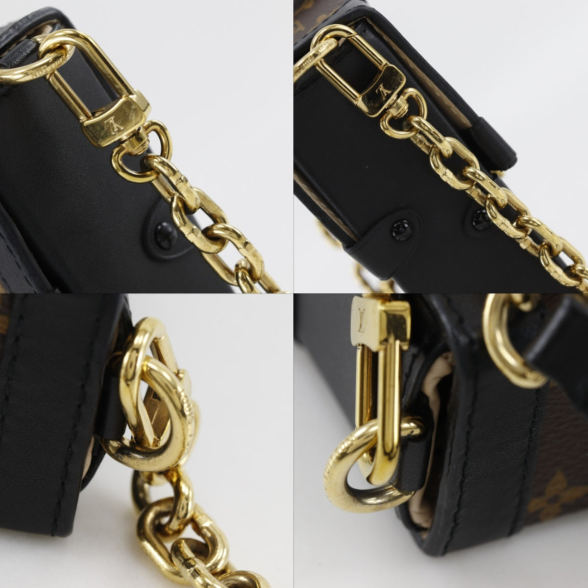 Louis Vuitton Brown Monogram Monogram Pochette Shoulder Bag (Pre-Owned)