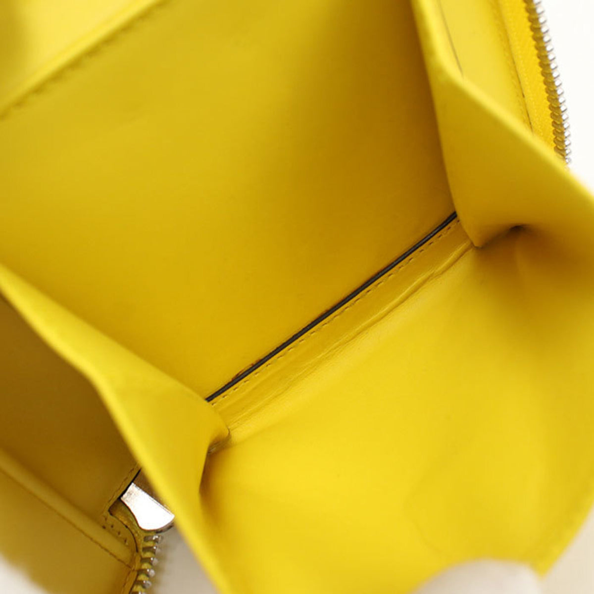 Loewe Yellow Leather Wallet (Bi-Fold) (Pre-Owned)
