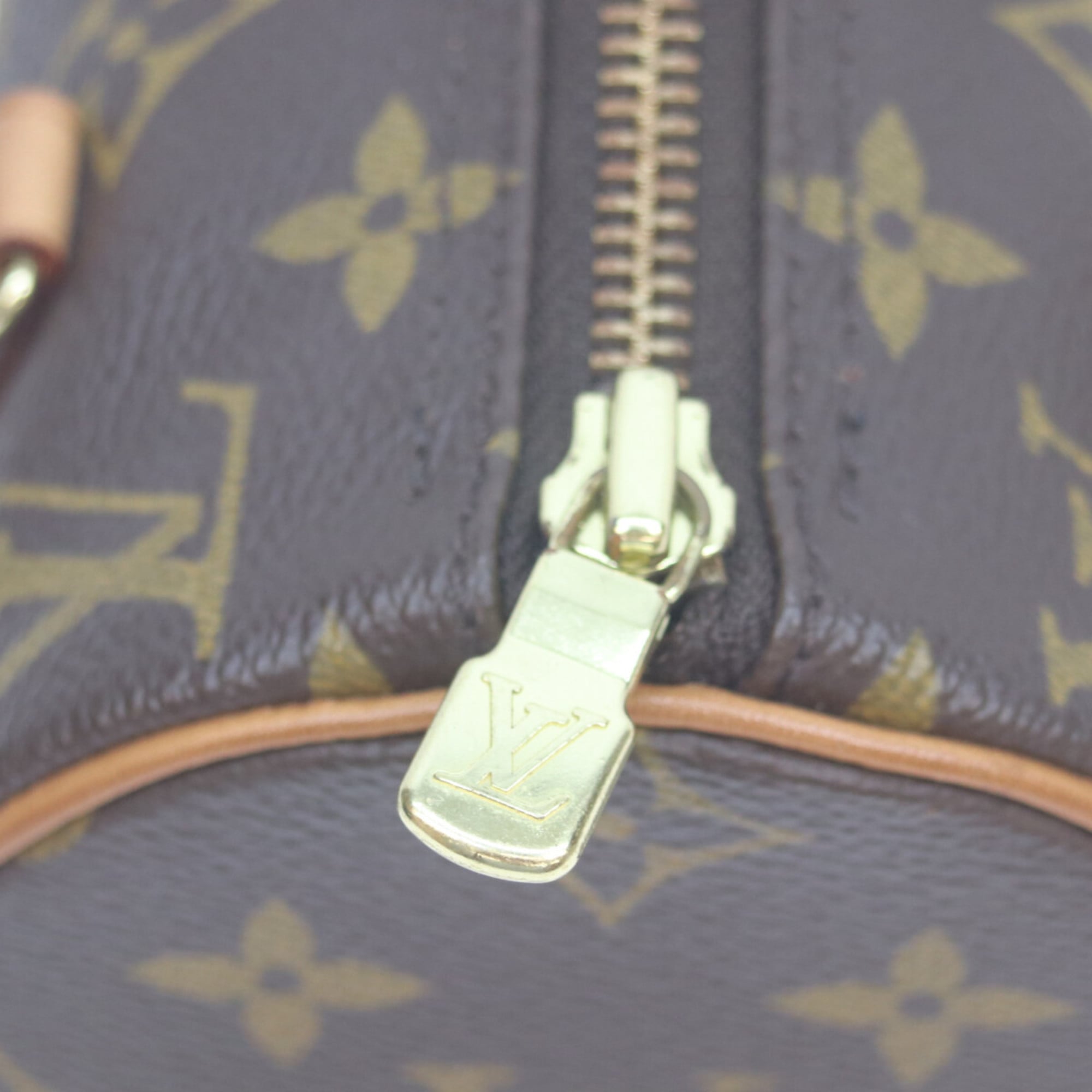 Louis Vuitton Brown Monogram Handbag (Pre-Owned)