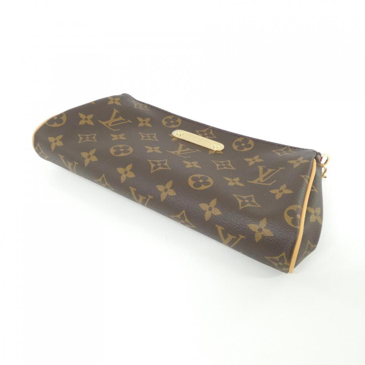 Louis Vuitton Marron Coated Canvas Pochette Shoulder Bag (Pre-Owned)