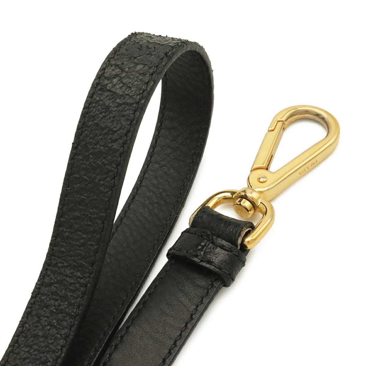 Prada Black Nero Nylon Leather Shoulder Bag (Pre-Owned)