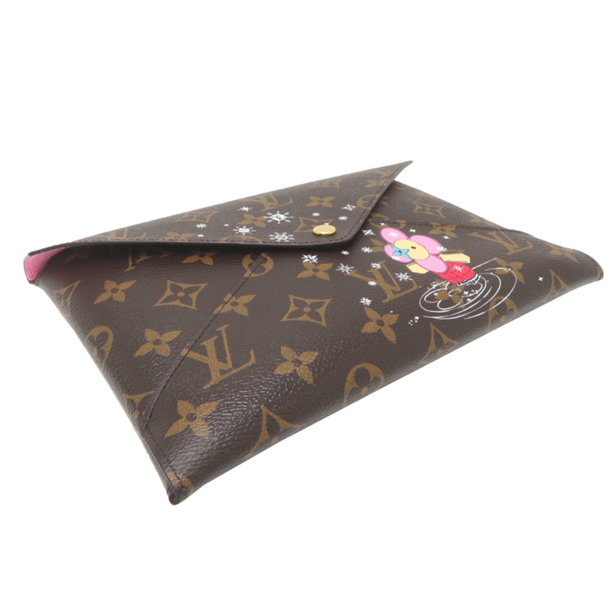Louis Vuitton Brown Monogram Pochette Pouch (Pre-Owned)