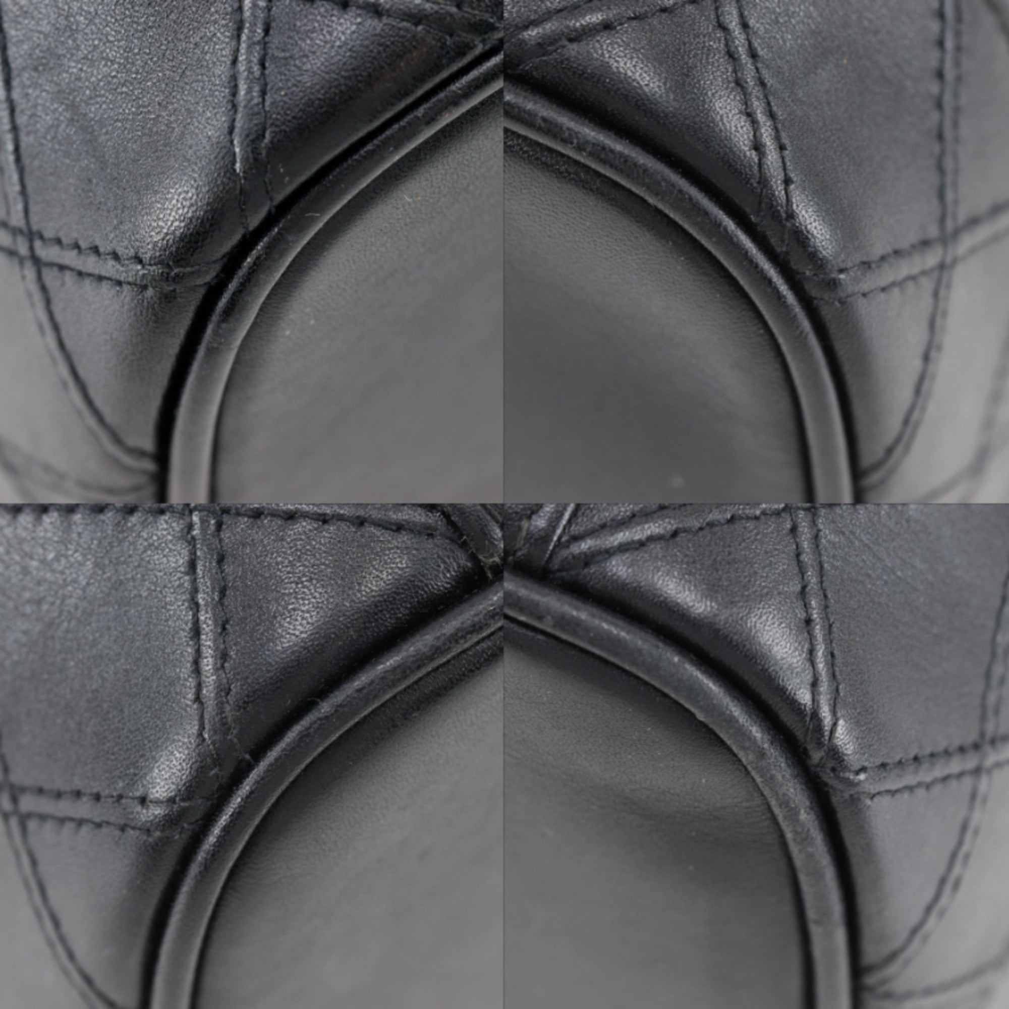 Chanel Black Leather Pouch (Pre-Owned)