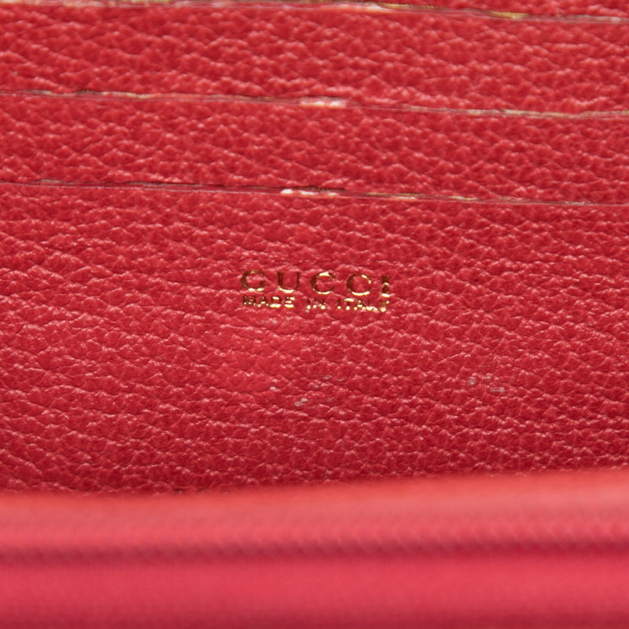 Gucci Red Color Suede Leather Handbag Shoulder Bag (Pre-Owned)