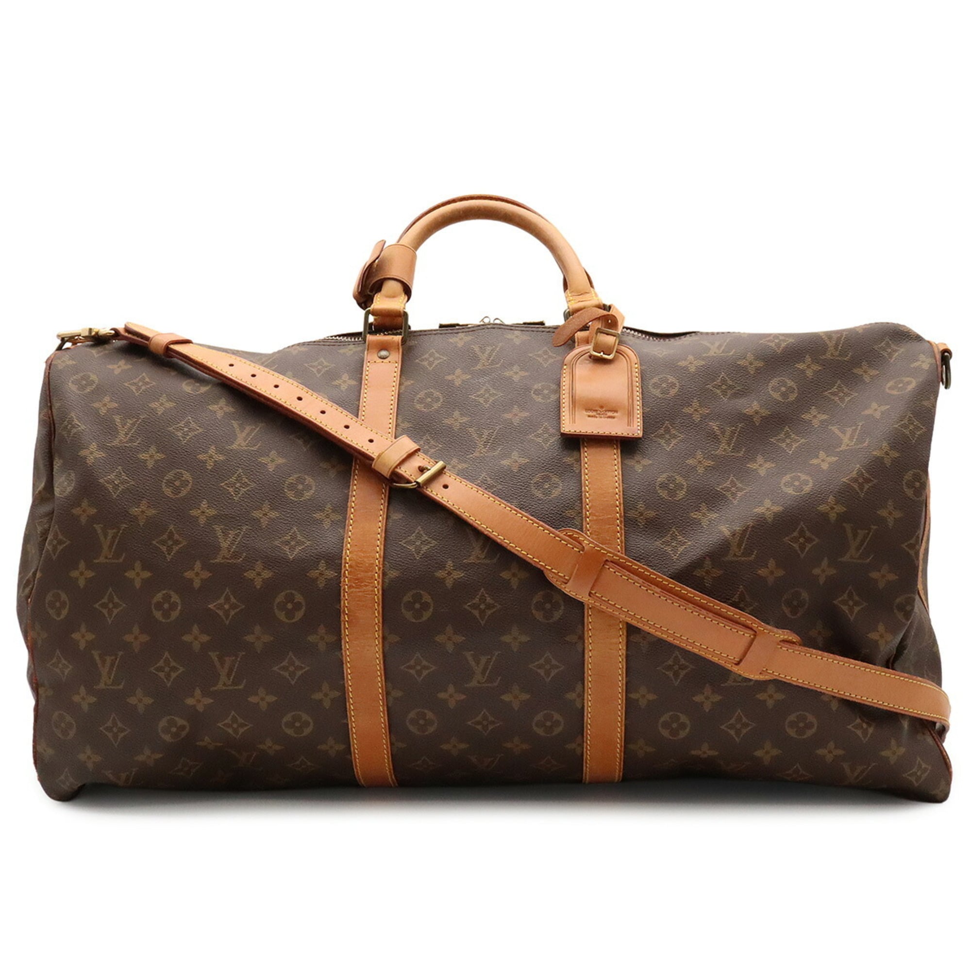 Louis Vuitton Brown Monogram Monogram Boston Bag Shoulder Bag (Pre-Owned)