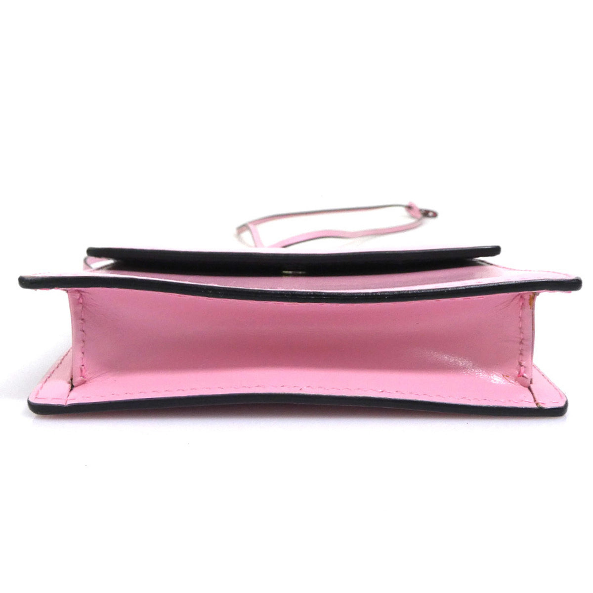 Prada Pink Leather Pochette (Pre-Owned)