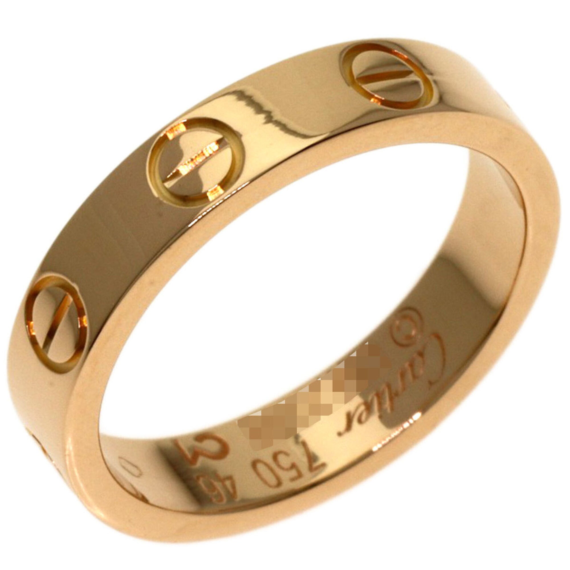 Cartier Pink Gold (18K) Band Ring (Pre-Owned)