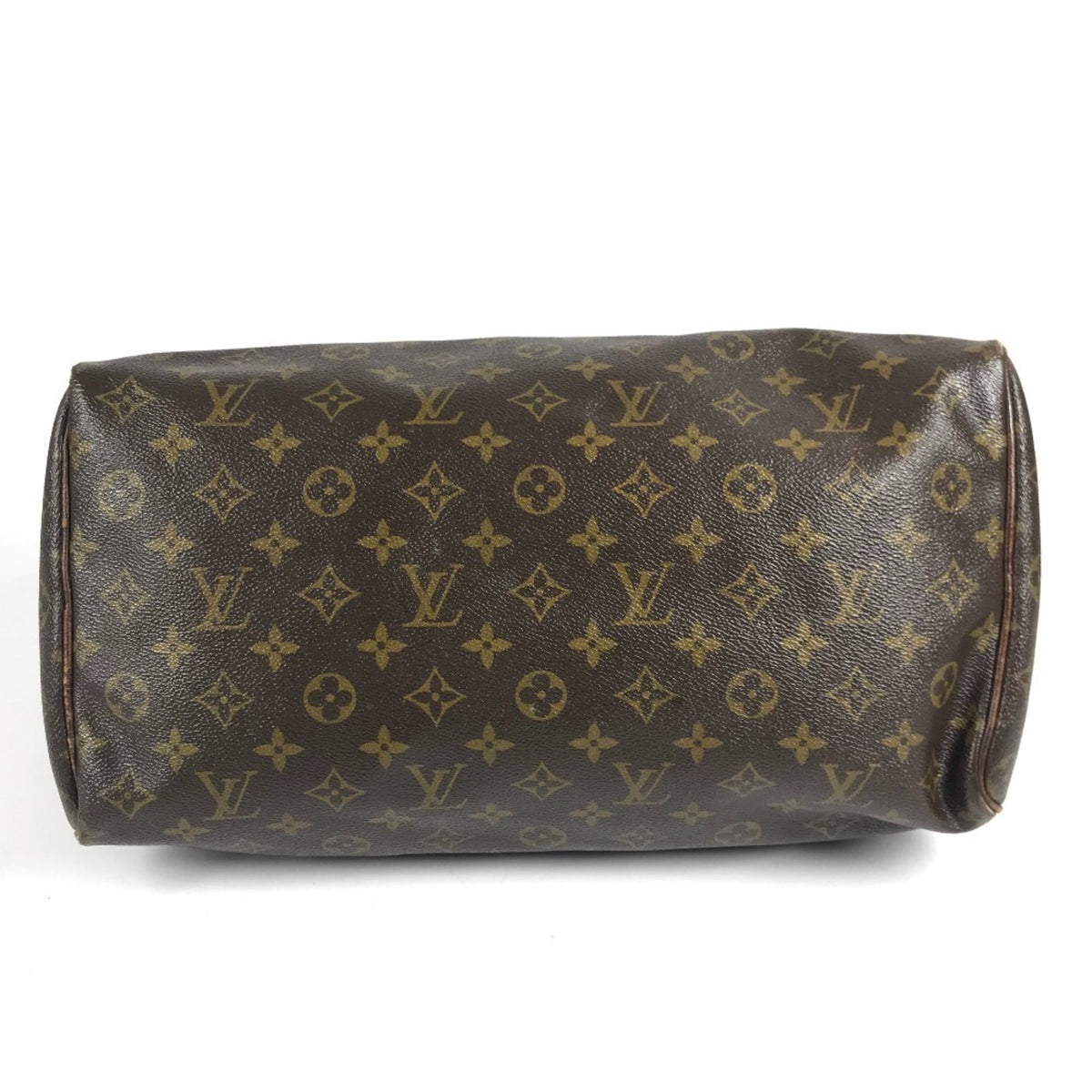 Louis Vuitton Brown Monogram Canvas Boston Bag Handbag Tote Bag (Pre-Owned)