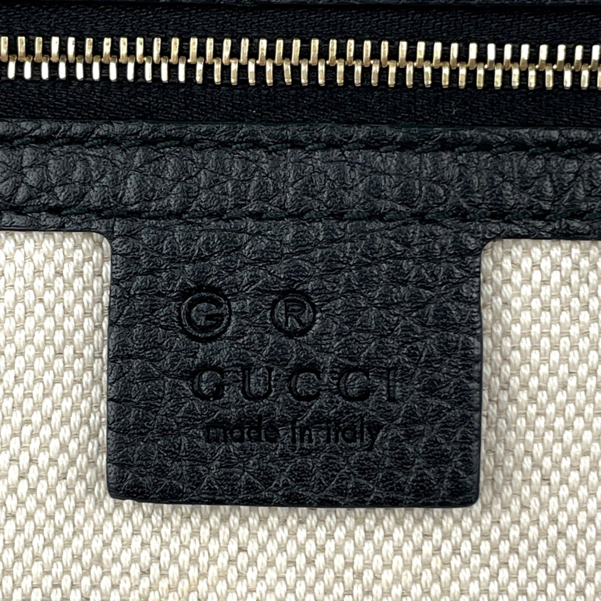 Gucci Black Leather Shoulder Bag (Pre-Owned)