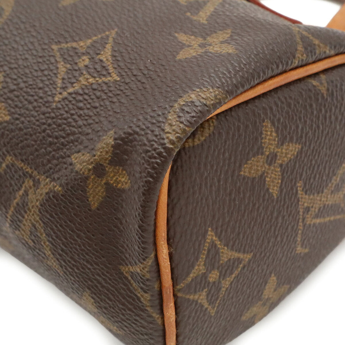 Louis Vuitton Brown Monogram Monogram Mini Handbag Pouch (Pre-Owned)