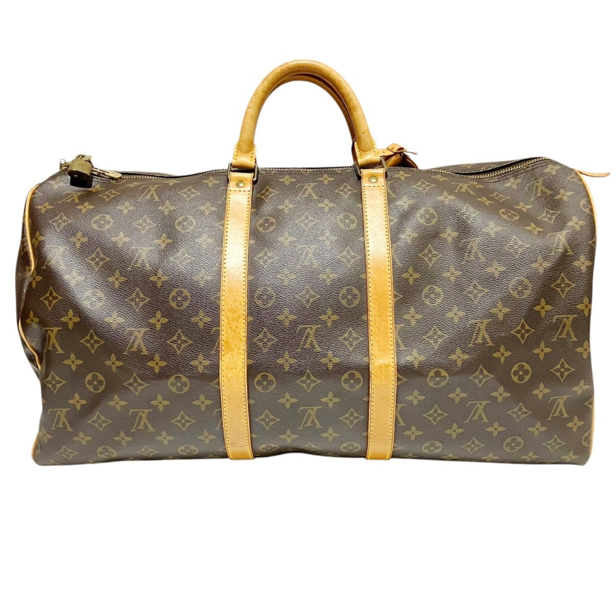 Louis Vuitton Brown Monogram Boston Bag (Pre-Owned)