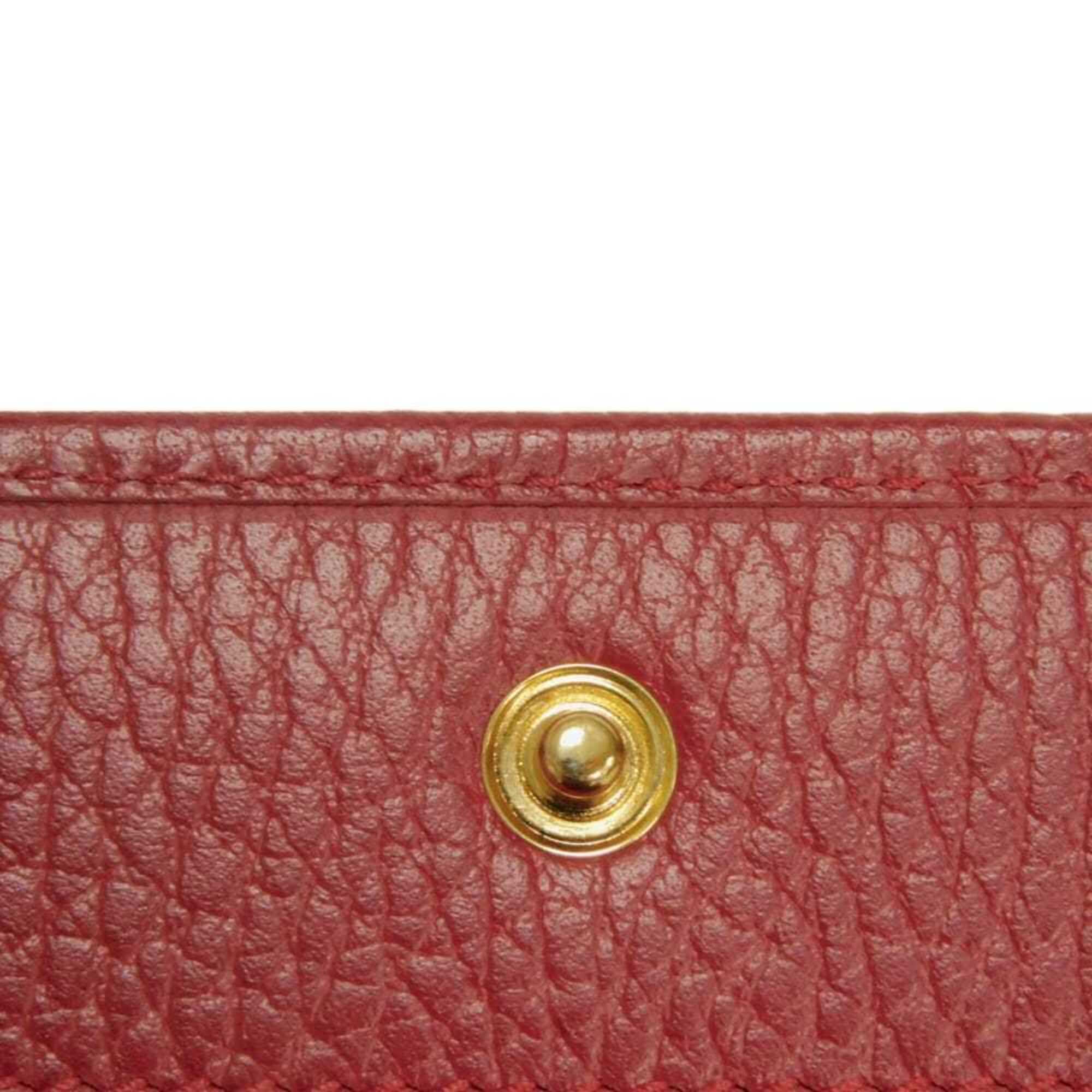 Gucci Red Color Clutch Bag Shoulder Bag (Pre-Owned)