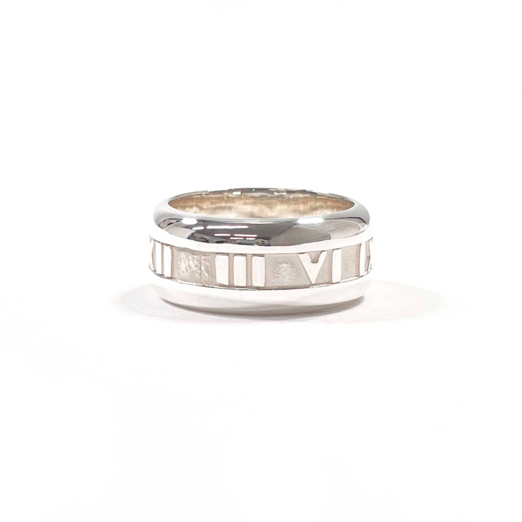 Tiffany Silver Silver 925 Band Ring (Pre-Owned)
